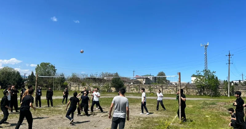 Astara Pedaqoji Kollecində voleybol yarışı keçirilib FOTOLAR