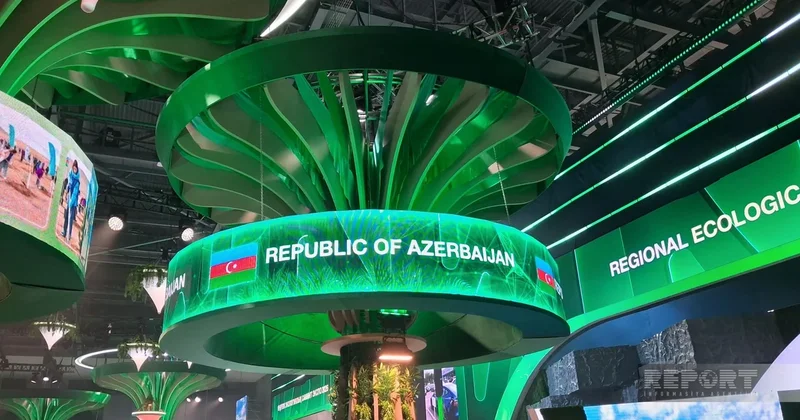 Astananın sərgi mərkəzində Azərbaycan pavilyonu açılıb FOTOLAR