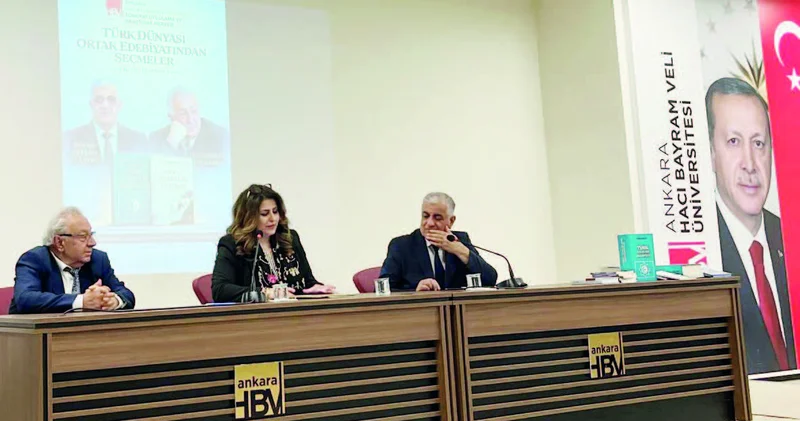 Azərbaycanlı yazıçı dramaturqun Ankara görüşləri