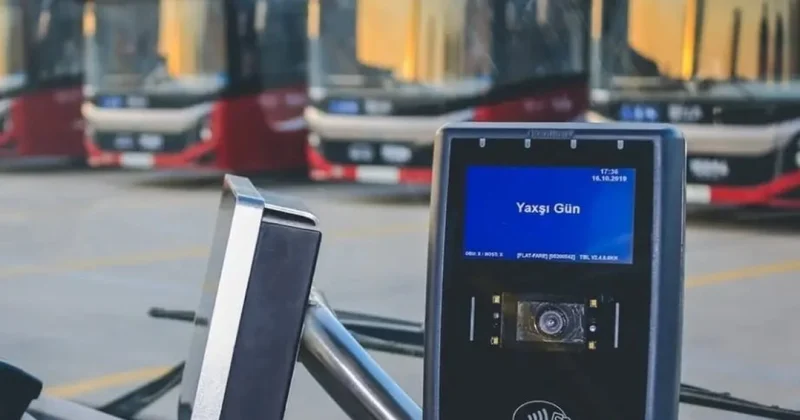 İctimai nəqliyyatda NFC ödənişlərindən istifadə edənlərin sayı açıqlanıb