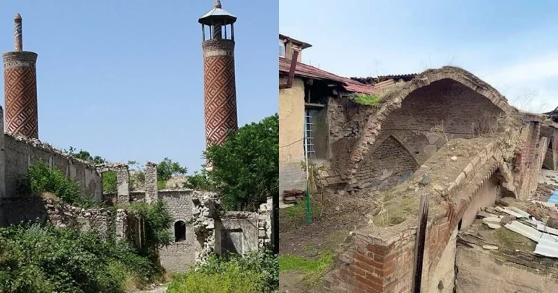 Məhv edilən tarix, saxtalaşdırılan İRS Erməni vandalizminin izlərini daşıyan TARİXİ ABİDƏLƏRİMİZ