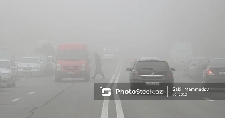 На автодорогах Азербайджана ожидается ухудшение видимости из за тумана