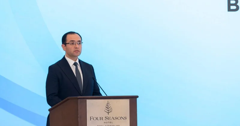 Məcnun Məmmədov Azərbaycan Latviya biznes forumunda çıxış edib FOTOLAR