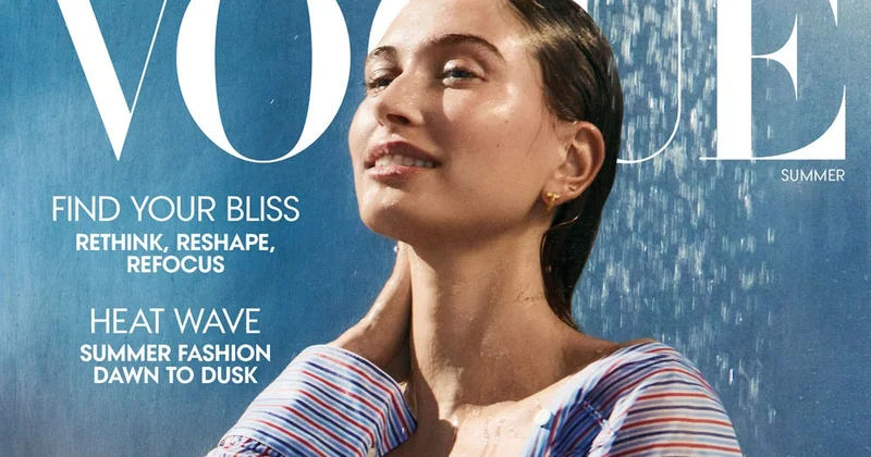 Heyli Biber Vogue nin üz qabığında yer alıb