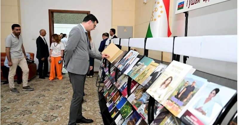 Tacikistan Milli Kitabxanasında Azərbaycan Ədəbiyyatı Guşəsi yaradılıb FOTOLAR
