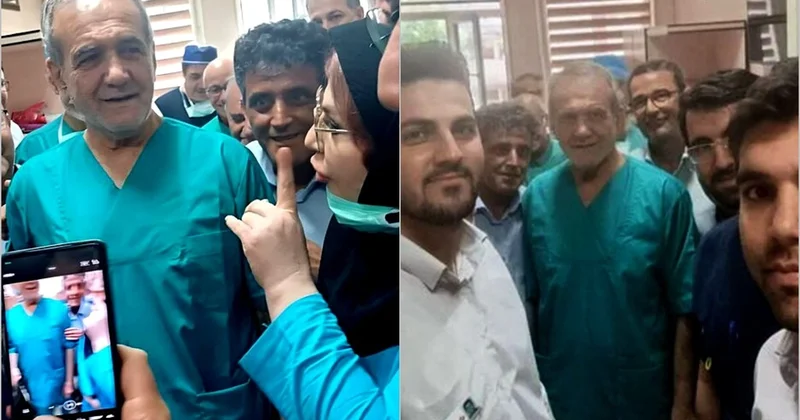 İxtisasca cərrah olan İran prezidenti ürək əməliyyatı həyata keçirdi
