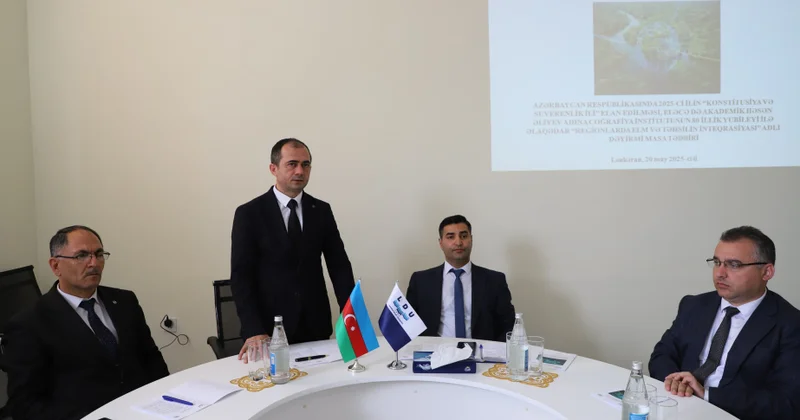 Coğrafiya İnstitutunun əməkdaşları regional tədbirlərdə iştirak ediblər