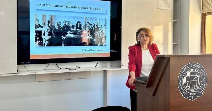 UNEC də “Müstəqillik Günü” nə həsr olunan elmi seminar keçirilib FOTO