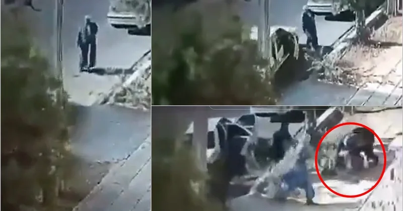 İranda oğurlanan mollanın qaçırılma anının görüntüləri yayıldı