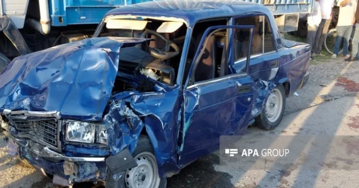 Смертельное ДТП в Сабирабаде: один погибший, двое пострадавших