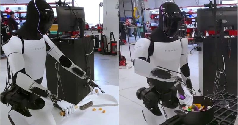 Tesla nın Optimus robotu ev işlərində yardımçı rolunu oynamağa başlayıb