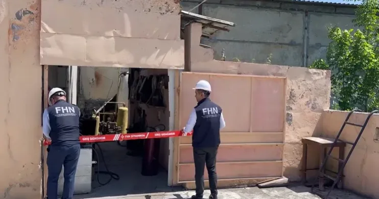 FHN maye qazdoldurma məntəqələrinin istismarını dayandırdı VİDEO