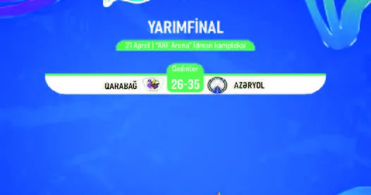 Milli həndbol kubokunda ilk finalçı məlumdur