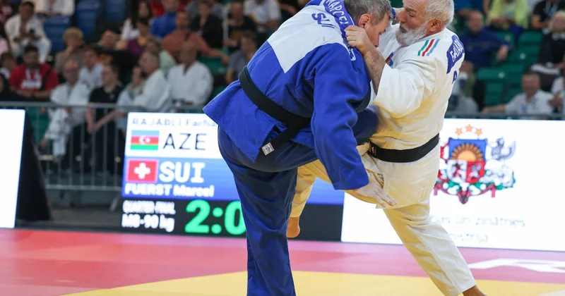 Veteran cüdoçumuz Avropa çempionu oldu