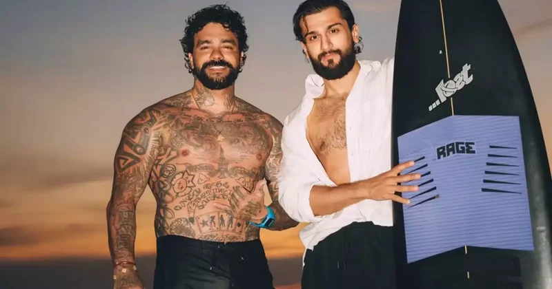 Timati ilə Coninin sörfinq macərası