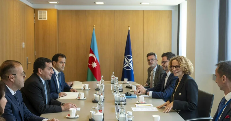Hikmət Hacıyev Brüsseldə mühüm görüş keçirdi
