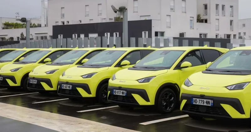 BYD ilk dəfə Avropada Tesla dan çox avtomobil satdı
