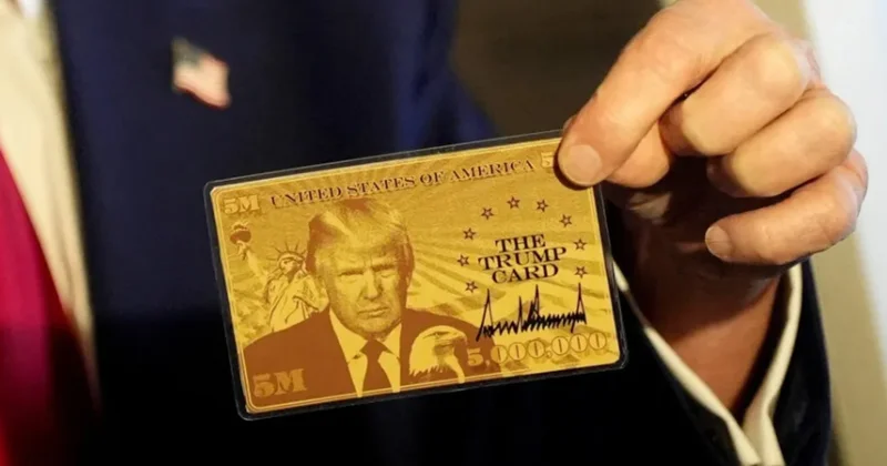 ABŞ əcnəbi vətəndaşlar üçün Trump card proqramına start verir