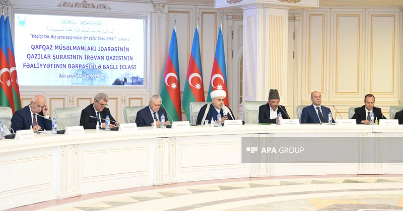 İrəvan qazısının fəaliyyəti bərpa olunub, yeni qazı təyin olunub YENİLƏNİB 1