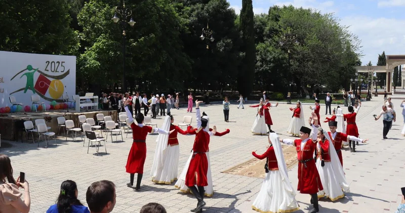 Samux rayonunda Uşaq İncəsənət Festivalı keçirilib FOTO