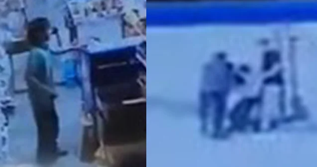 “12 yaşlı oğluma zərbələr endirərək zorla harasa aparmağa çalışıblar” Video