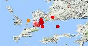 Egeydə şiddətli zəlzələ: Türkiyənin 5 vilayəti...