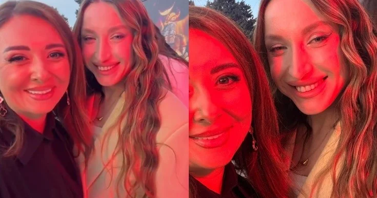 Lalə Azərtaş Prezidentin gəlini ilə bir arada Video