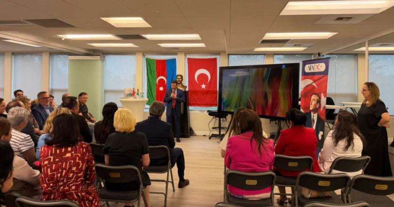 ABŞ də Atatürkün yaxından portretini çəkmiş azərbaycanlı rəssama həsr edilmiş kitabın təqdimatı olub