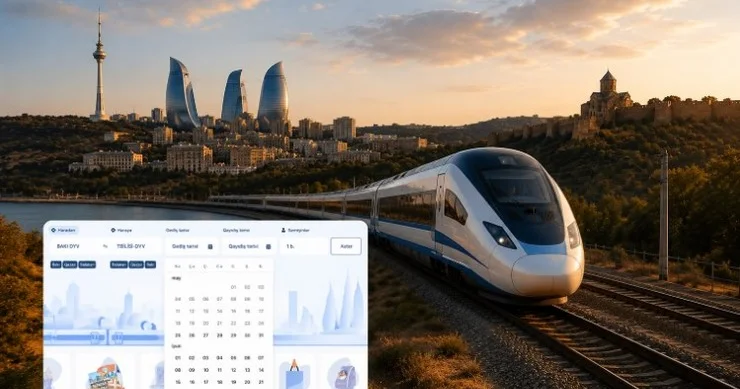 Yaxın günlərdə Bakı Tbilisi qatar biletinin qiymətləri necə dəyişir? FOTO