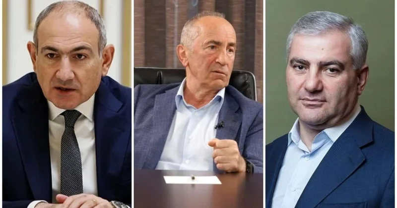 Paşinyan və rəqiblərinin reytinqi AÇIQLANDI KONKRET