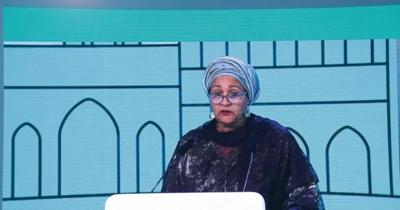 Göstərilən qonaqpərvərliyə görə Azərbaycana minnətdarlığımı bildirirəm AMİNA MOHAMMED