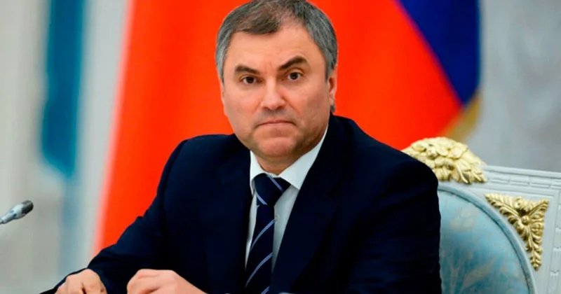 Rusiya Dumasının sədri Paşinyana xəyanətkar dedi