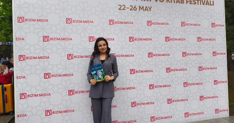 Fidan Türkün “Atlar diyarında” nağılı kiçik oxucularla görüşə gəldi FOTO