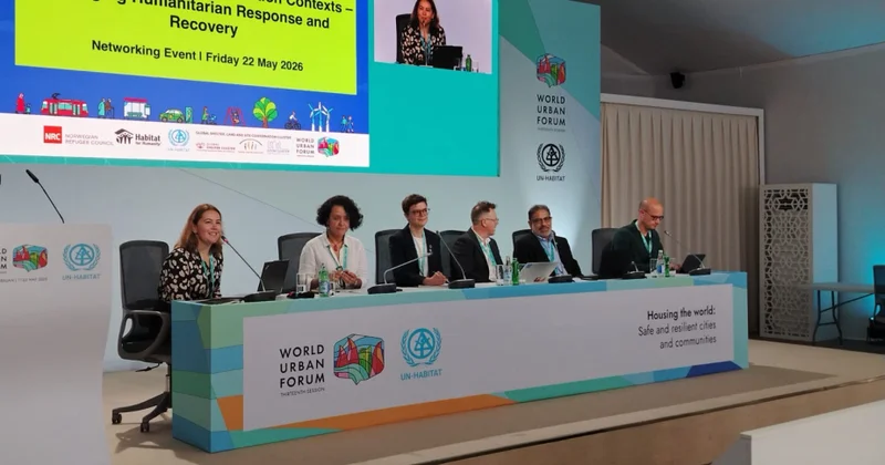WUF13 çərçivəsində böhran və münaqişə şəraitində mənzil hüquqları və yenidənqurma çağırışlarından danışılıb YENİLƏNİB