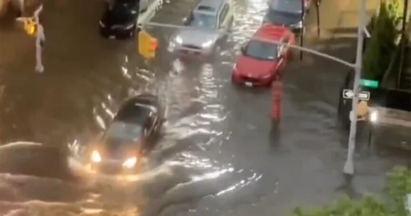 Nyu Cersi və Nyu Yorkda güclü daşqın və fırtına