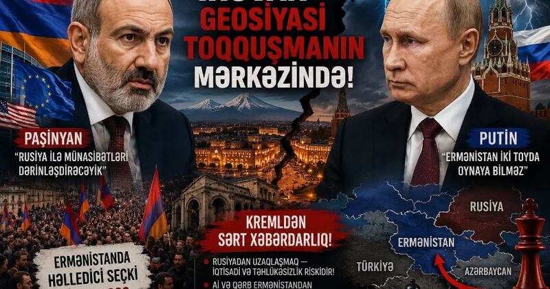 Ermənistan yeni böhran astanasında: Kreml düyməni basdı