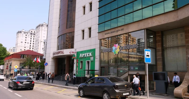 На этой улице в Баку организована зона посадки и высадки ФОТО