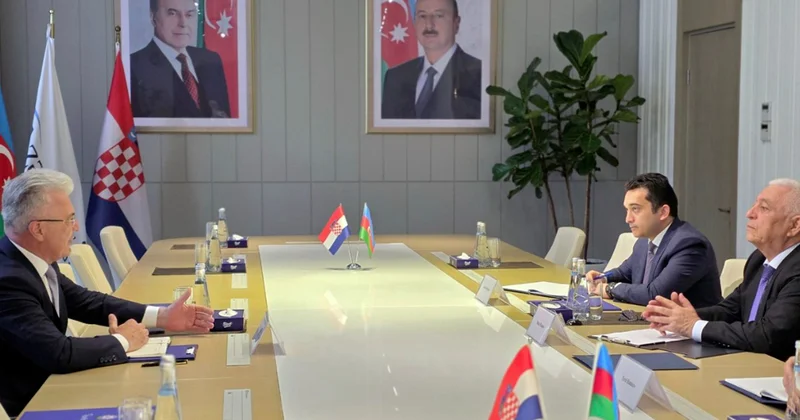 AzərEnerji” sədri ilə Xorvatiya səfirinin görüşü olub