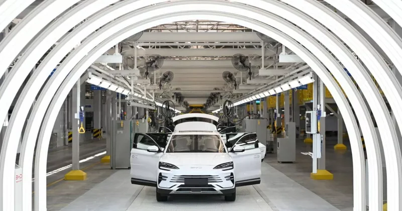 BYD вышел на первое место по темпам роста производства в Узбекистане