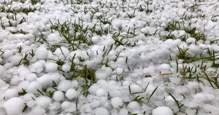 Göyçaya dolu yağıb Faktiki HAVA