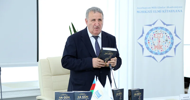 AMEA da “44 gün: Qarabağ işğaldan azadlığa” kitabının təqdimatı olub