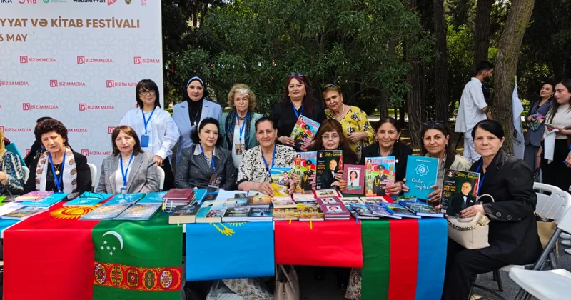 Güləmayıl Muradın rəhbərlik etdiyi jurnal festivalda maraqla qarşılandı