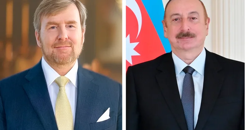 Король Нидерландов поздравил президента Ильхама Алиева