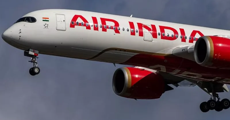 Двигатель самолета Air India с 171 пассажиром на борту загорелся в Индии