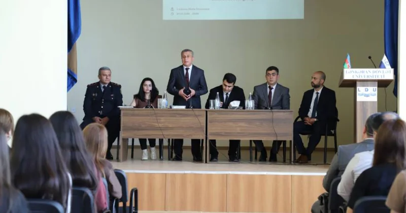 LDU da tələbələrə narkotik vasitələrin zərərləri barədə məlumat verilib