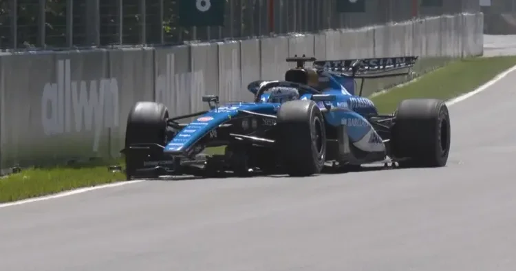 Formula 1 də qəribə qəza: Pilot qunduzu vuraraq divara çırpıldı