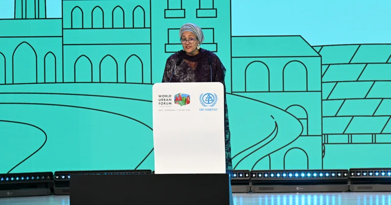 Amina Muhammed: Bakı müzakirələr üçün çox uyğun məkan oldu