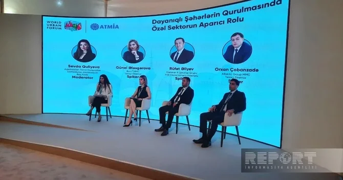 Assosiasiya: Özəl sektor dayanıqlı şəhər qurmaqda aparıcı qüvvəyə çevrilir