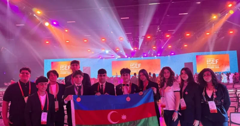 ISEF: азербайджанские школьники завоевали медали в Аризоне ФОТО