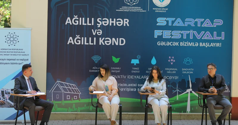 Naxçıvanda “Ağıllı şəhər və Ağıllı kənd” Startap Festivalı